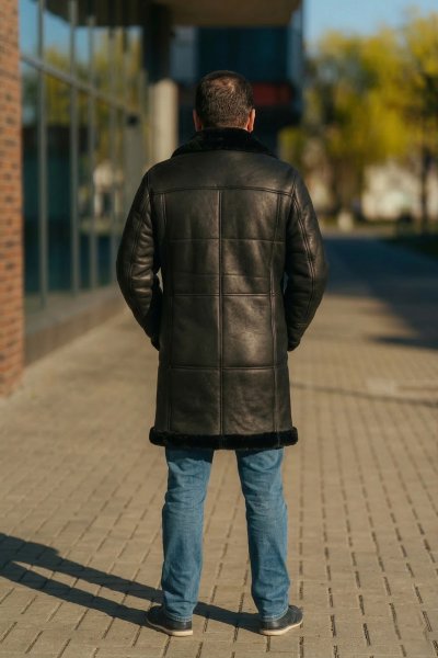 Palton blană pentru Barbati